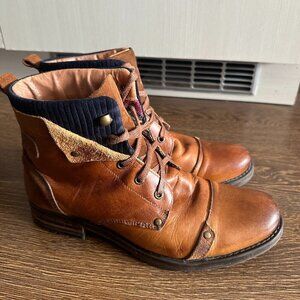 Men's Steve Madden Leather Boots - Size 8